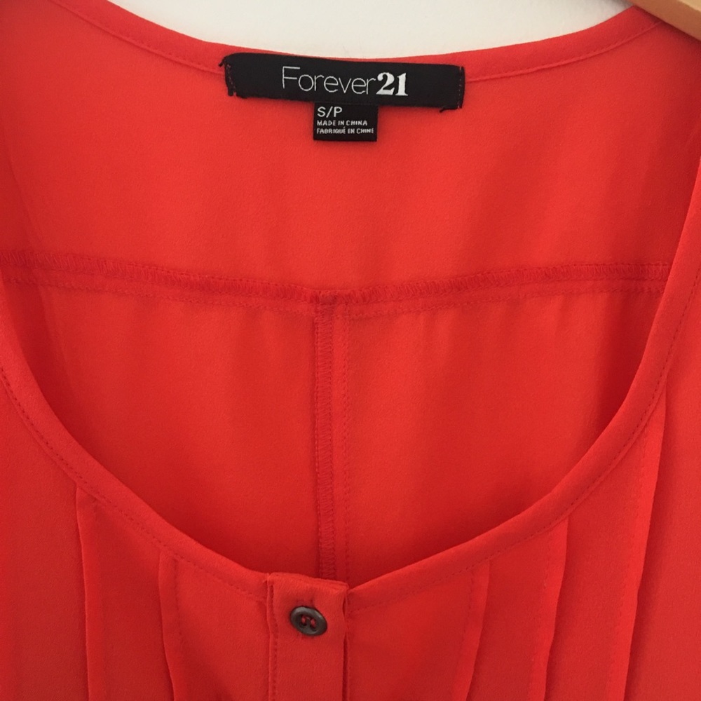 Orange Sleeveless Maxi Dress - Picture 10 of 10
